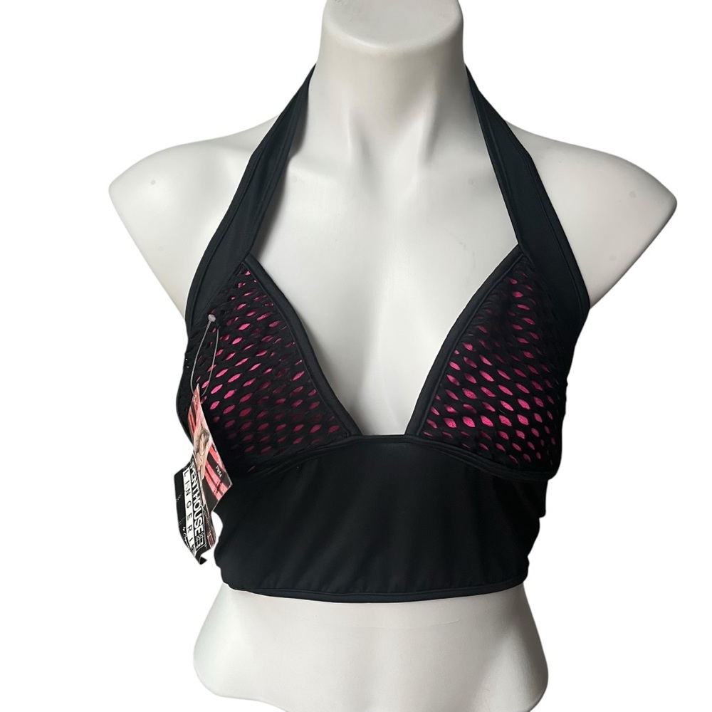 NWT, Penthouse Lingerie by Coquette Halter Top, Sz M